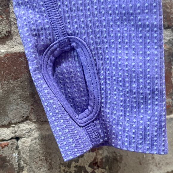 Gymshark Vital Crop Top in Bright Purple Marl Size Medium - Picture 10 of 11